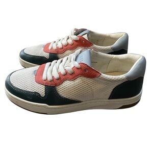 Madewell Court Sneakers in Leather and Mesh Colorblock